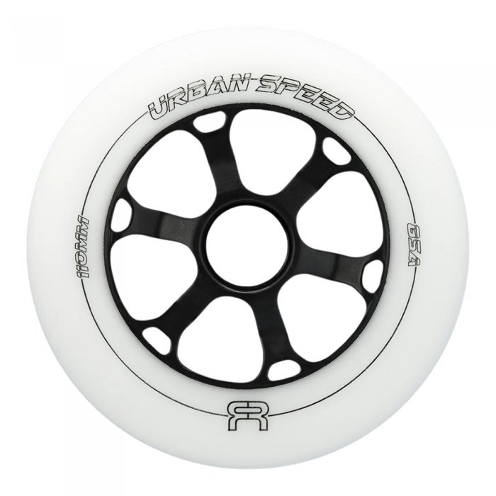 Set 6 Roti FR Urban Speed white 110mm/85a