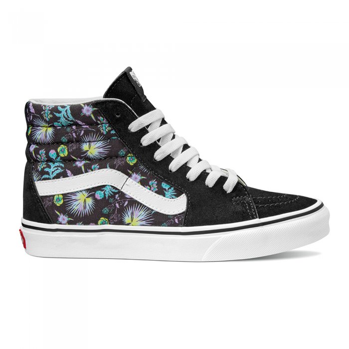 Incaltaminte Vans Sk8-Hi (Paradise Floral) Black/White