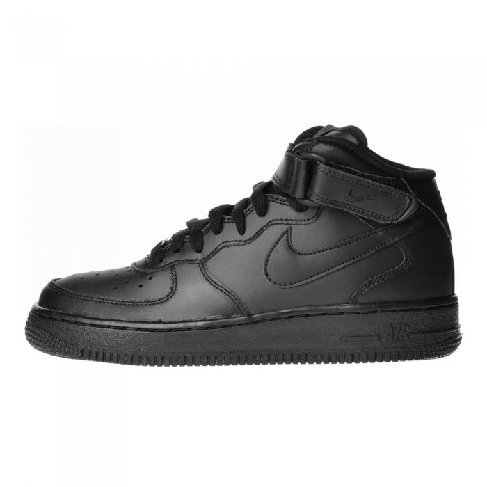 Incaltaminte Nike Air Force 1 Mid \'06 GS Black/Black