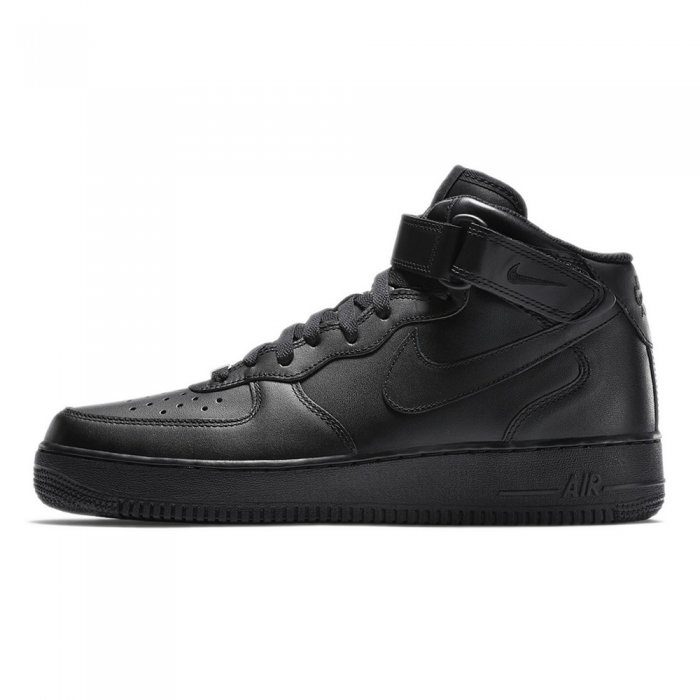 Incaltaminte Nike Air Force 1 Mid 07 Black Black Black Skates.ro