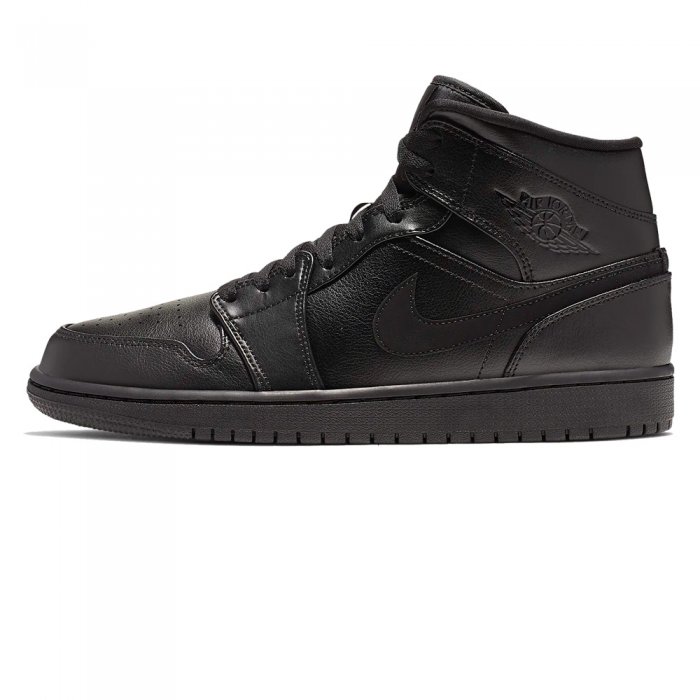 Shoes Nike Air Jordan 1 Mid Black/Black/Black