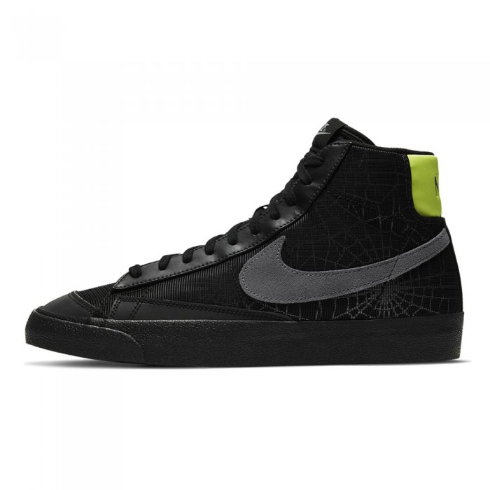 Shoes Nike Blazer Mid \'77 Black / Limelight / Smoke Gray