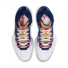Incaltaminte Nike Jordan Zion 1 Blue Void/White/Metallic Gold/University Red