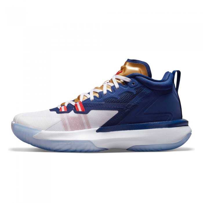 Incaltaminte Nike Jordan Zion 1 Blue Void/White/Metallic Gold/University Red