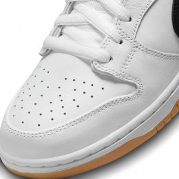 Incaltaminte Nike Sb Dunk Low Pro White and Gum Light Brown