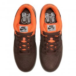Incaltaminte Nike SB Dunk Low Pro Muni Safety Orange/Wolf Grey/Baroque Brown/Iron Grey/Black