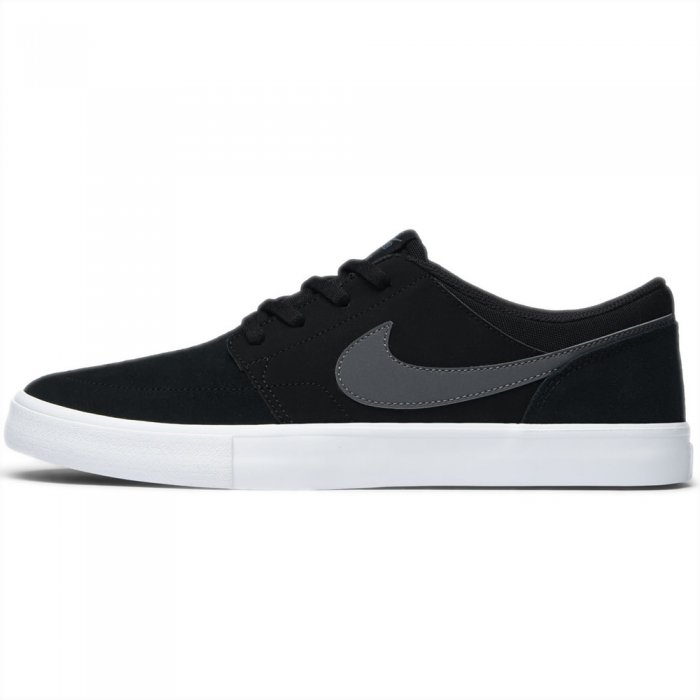 Shoes Nike SB Solarsoft Portmore II Black/White/Dark Grey