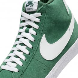 Incaltaminte Nike Sb Zoom Blazer Mid Green Suede