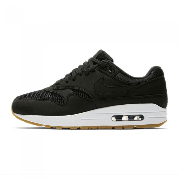 Shoes Nike Wmns Air Max 1 Black/Gum Light Brown/Black