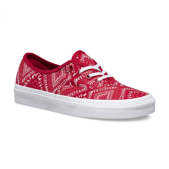 Shoes Vans Authentic Ditsy Bandana Chili Pepper