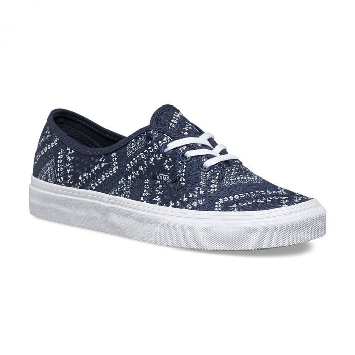 Shoes Vans Authentic Ditsy Bandana Parisian Night