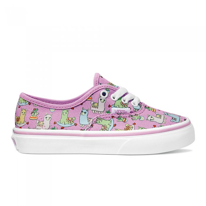 Incaltaminte Vans Authentic (Llamas) Orchid/True White