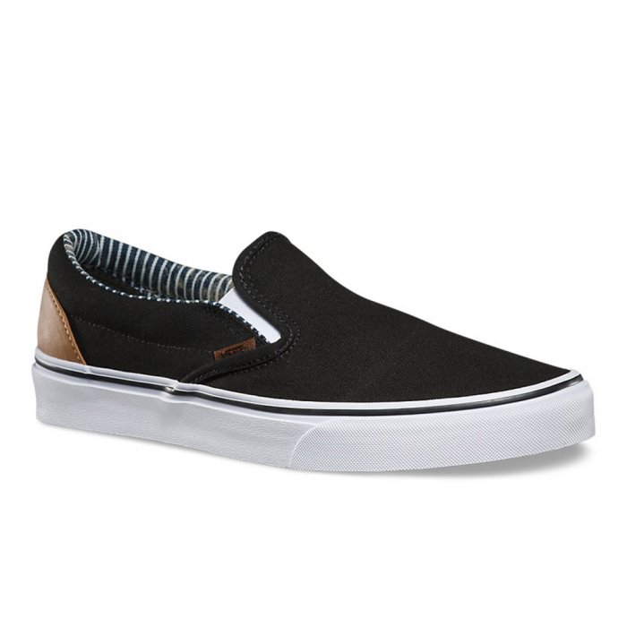 Shoes Vans Slip-On C&L Black/Stripe Denim