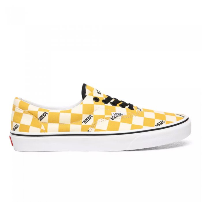 Incaltaminte Vans Era Big Check Yolk Yellow/True White