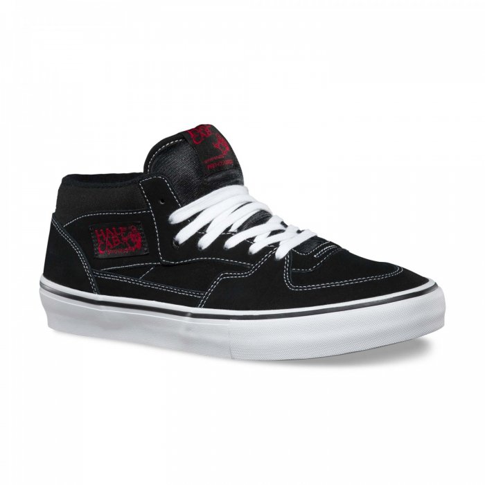 Shoes Vans Half Cab Pro Black/White/Red