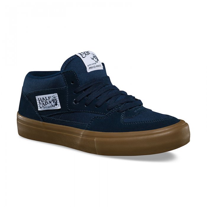 Shoes Vans Half Cab Pro navy/gum