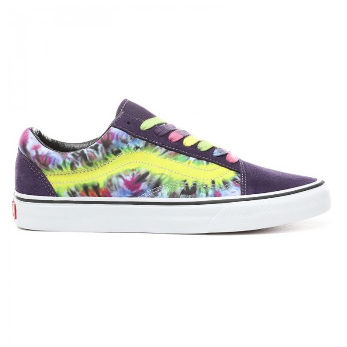 Shoes Vans Old Skool (Tie Dye) Mysterioso/True White