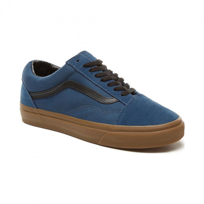 Shoes Vans Old Skool (Gum Outsole) dark denim/black