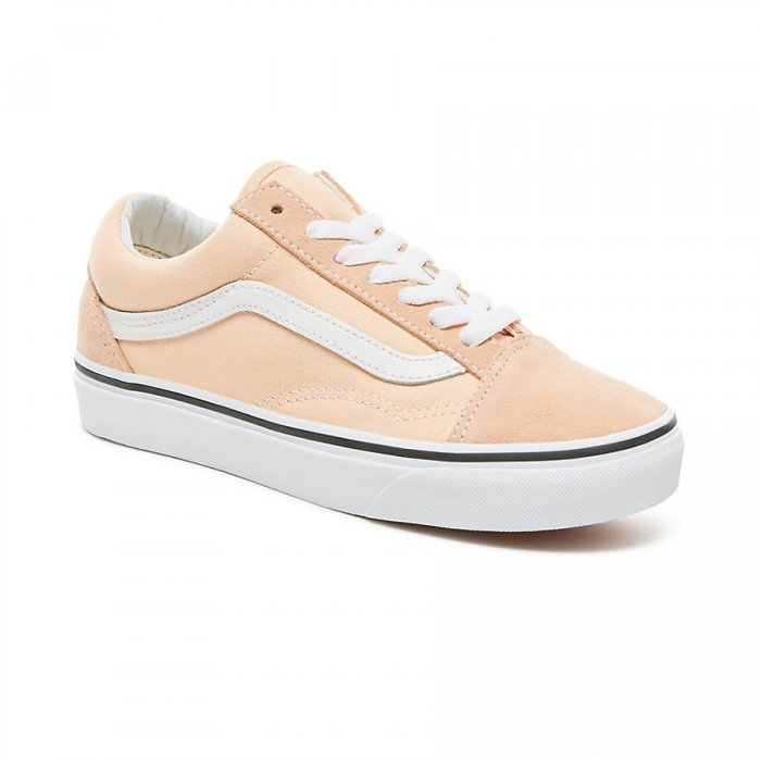 Shoes Vans Old Skool bleached apricot/true white