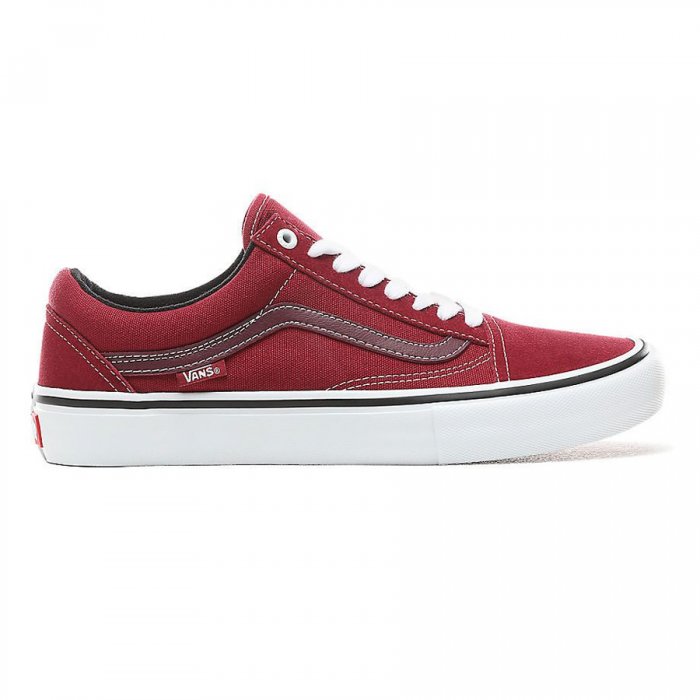 Shoes Vans Old Skool Pro Rumba Red/True White