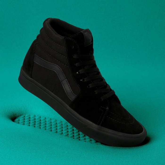 Shoes Vans SK8-Hi ComfyCush (Blackout) Black/Black