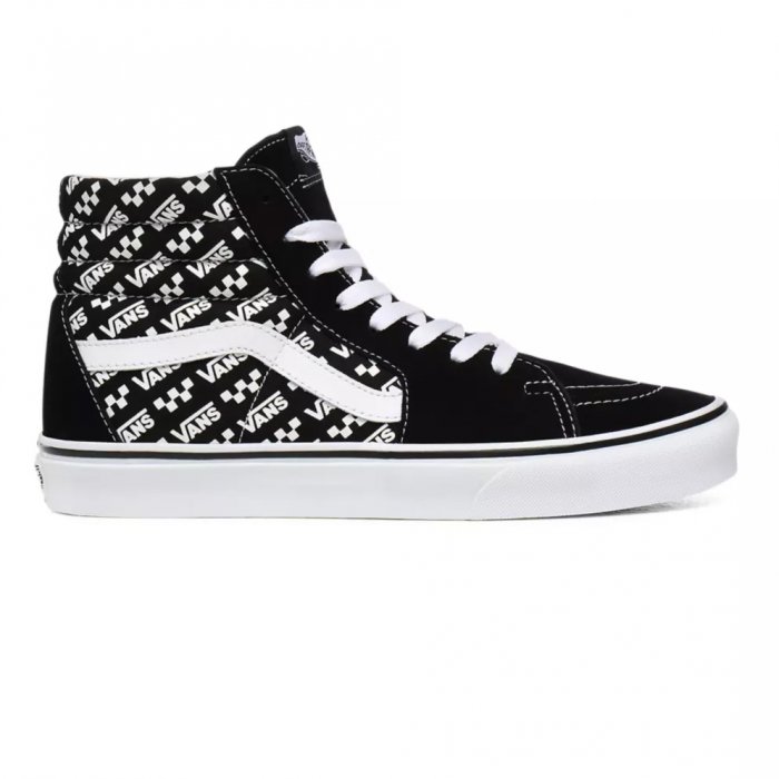 Shoes Vans Sk8-Hi Logo Repeat Black/True White