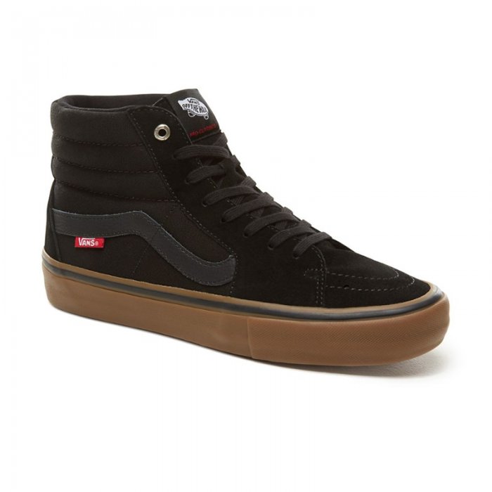 Shoes Vans Sk8-Hi Pro Black/Gum
