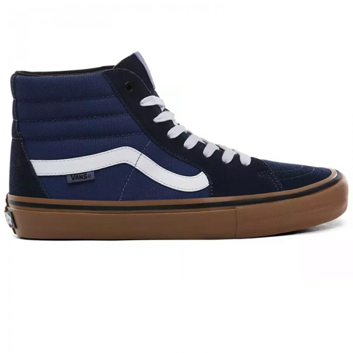 Shoes Vans Sk8-Hi Pro (Rainy Day) Navy/Gum