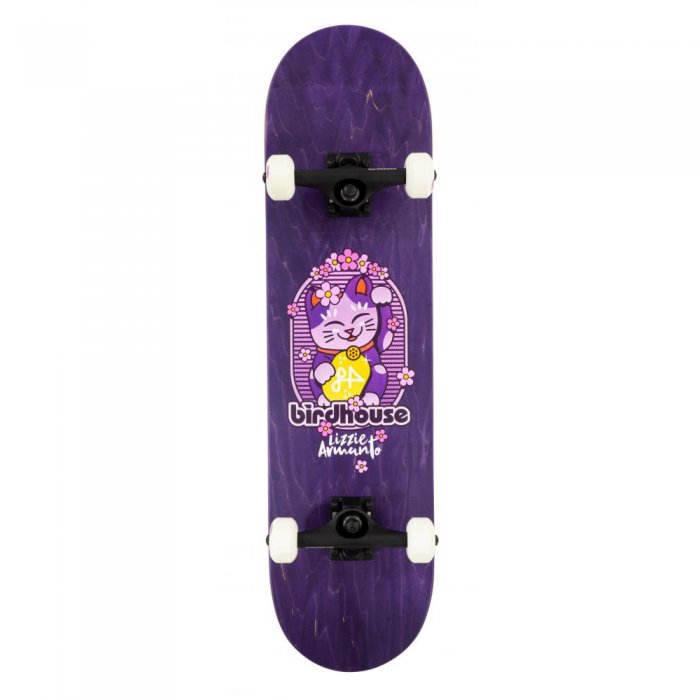 Skateboard Birdhouse Stage 3 Armanto Maneki Neko Purple 8inch