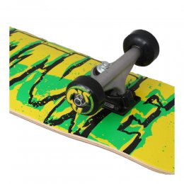 Skateboard Creature Ripped Logo Micro Green/Yellow 7.5inch