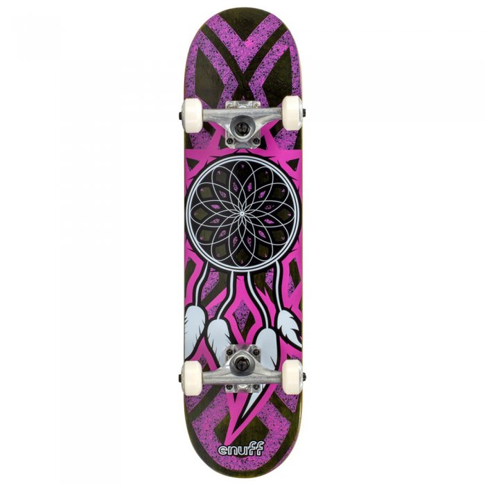 Skateboard Enuff Dreamcatcher Grey/Pink 7.75inch