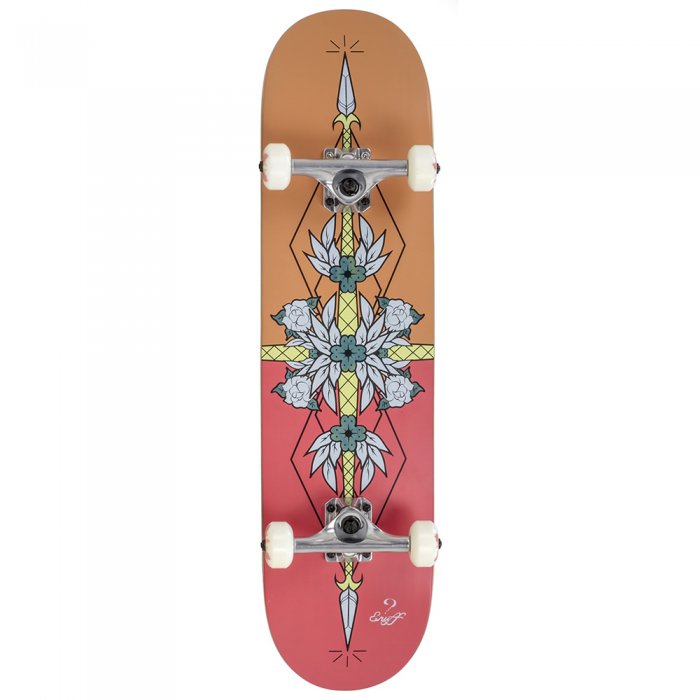 Skateboard Enuff Flash Red/Orange 8inch - Click Image to Close