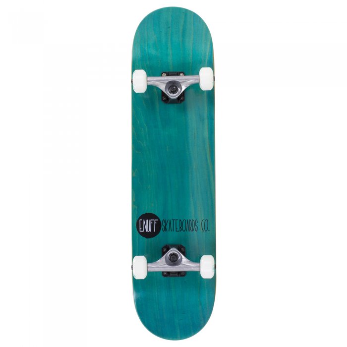 Skateboard Enuff Logo Stain Teal 7.75inch