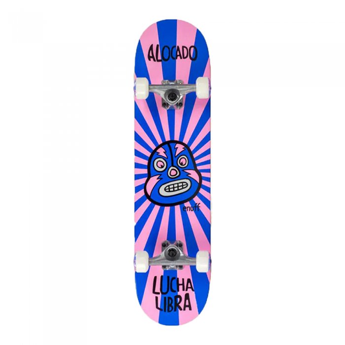 Skateboard Enuff Lucha Libre Mini Pink/Blue 7.25inch