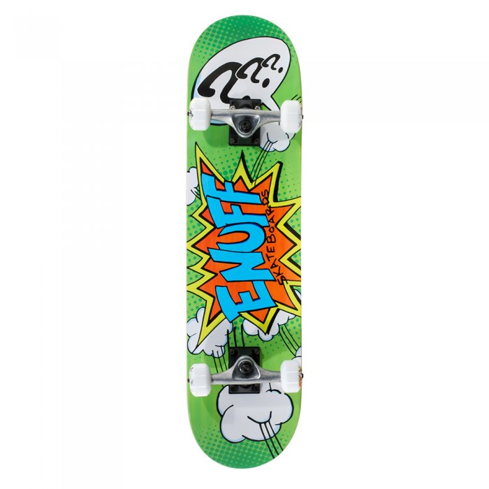 Skateboard Enuff Pow 2 Mini Green 7.25inch - Click Image to Close