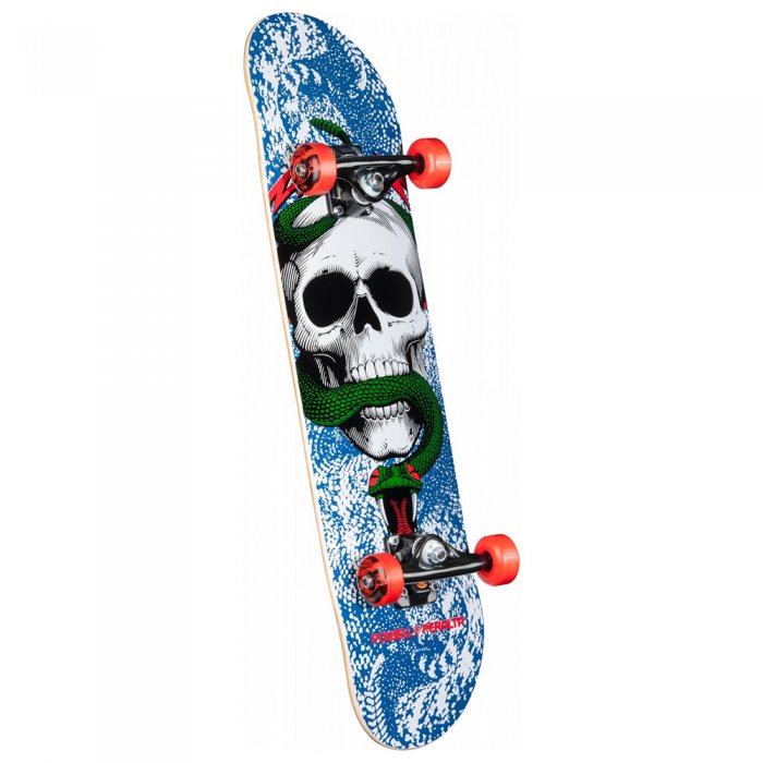 Skateboard Powell Peralta Skull & Snake 31.62X7.62inch blue/red