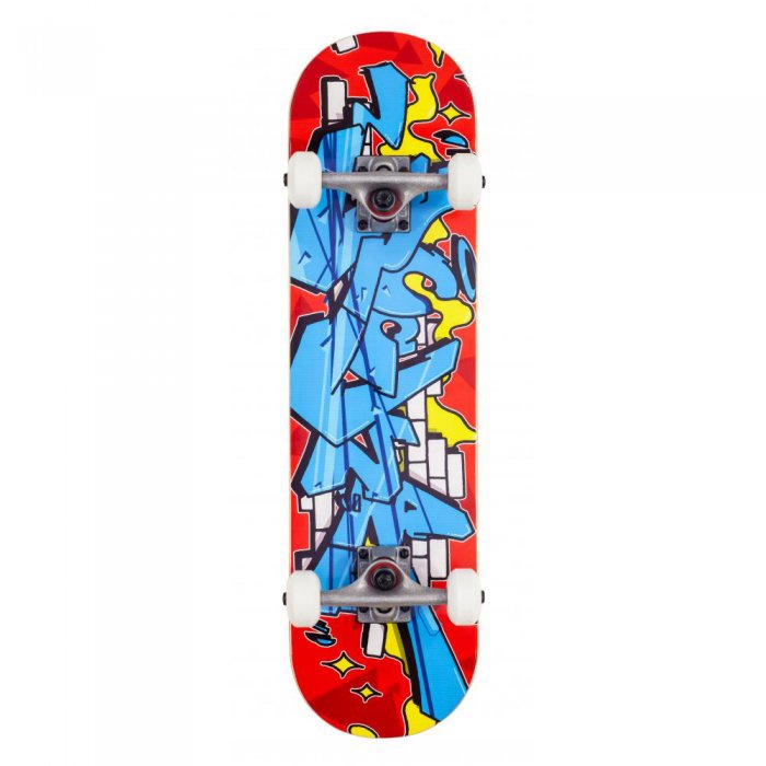 Skateboard Rocket Bricks Mini Multi 7.38inch