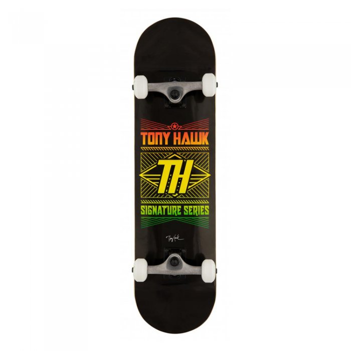 Skateboard Tony Hawk SS 180+ Stacked Logo Black 8inch