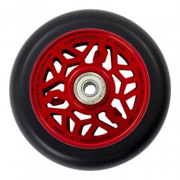 Roata Trotineta Slamm 110mm Cryptic Hollow Core Red + Abec 9