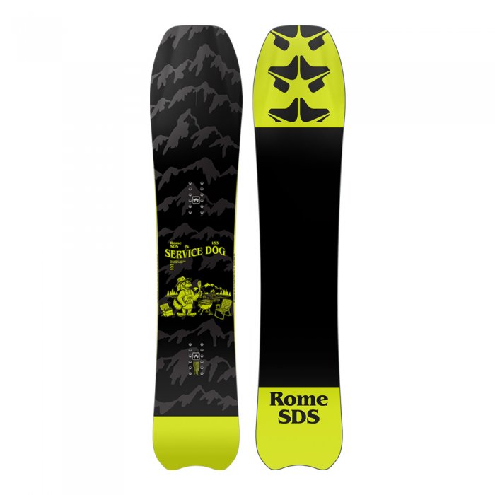 Placa Snowboard Rome Service Dog 2022