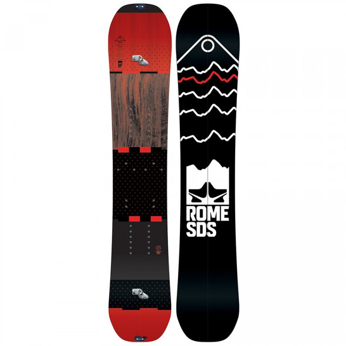 Placa Snowboard Rome Whiteroom 158 2019