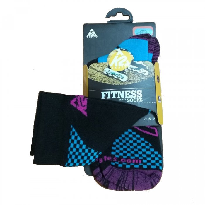 Set sosete Role K2 Fitness Black/Turquoise/Pink