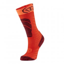 Sosete Sidas Ski Merino Junior Red/Gold