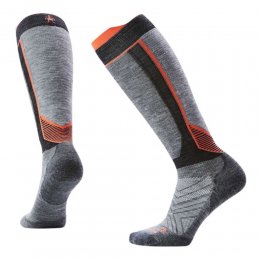 Sosete Smartwool Intraknit W Targeted Cushion Otc Medium Gray/Orange 25/26