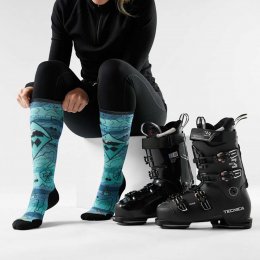 Sosete Smartwool W Targeted Cushion OTC Topo Treasu Nightfall Blue 25/26