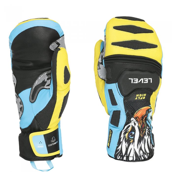 Manusi Level SQ CF Mitt Yellow-Blue