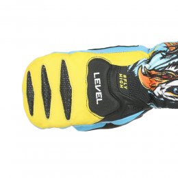 Manusi Level SQ JR CF Mitt Yellow-Blue