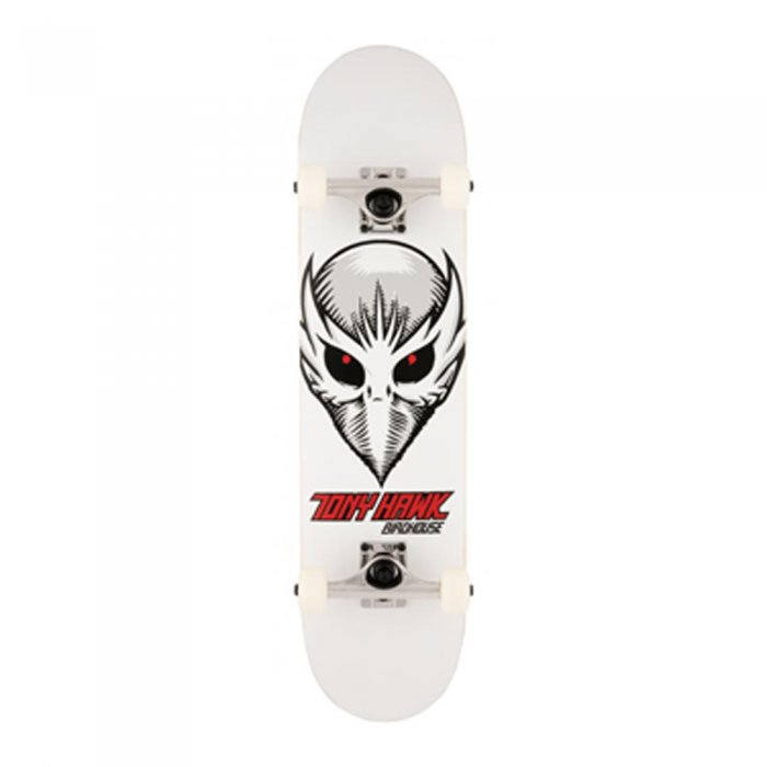 Skateboard Birdhouse Stage 1 Birdman Head White 7.5inch