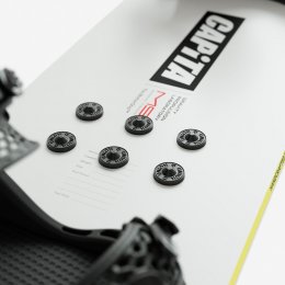 Stomp Pad Union Zinc Alloy Black