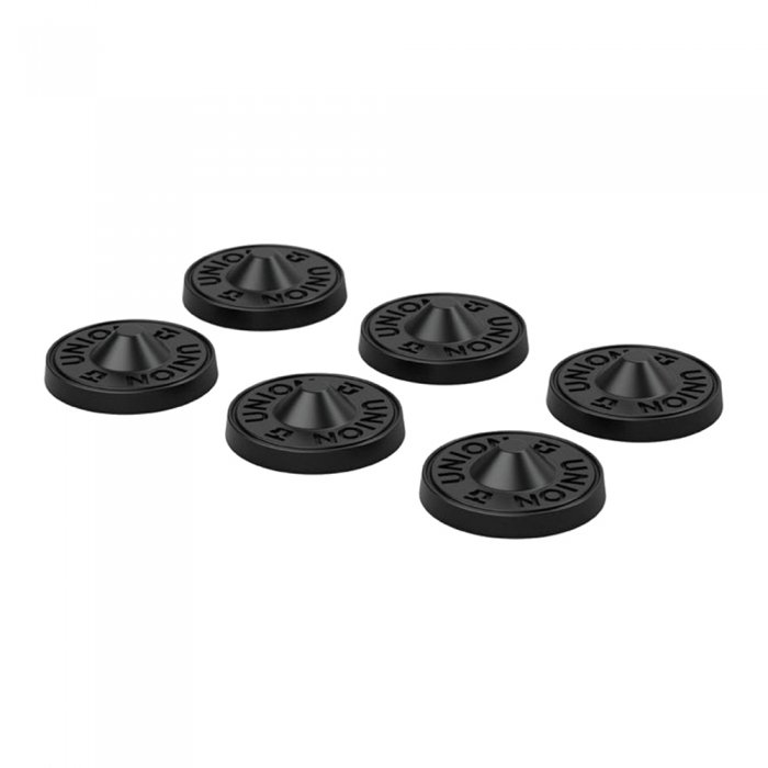 Stomp Pad Union Zinc Alloy Black